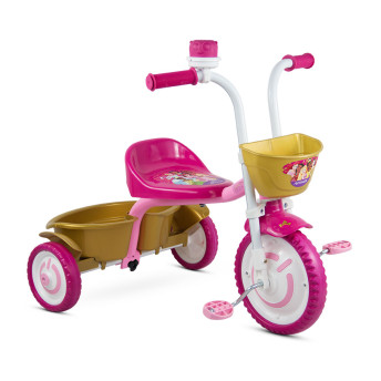 Triciclo Infantil - Aro 5 - Disney Princesas - Nathor
