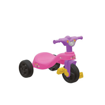 Triciclo Infantil - Encantado - Rosa - Pais e Filhos