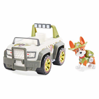 Veículo com Figura - Patrulha Canina - Cruzador da Selva - Tracker - Sunny Brinquedos