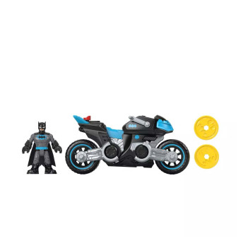 Veículo e Boneco - DC Super Friends - Batmoto Bat-Tech - Imaginext
