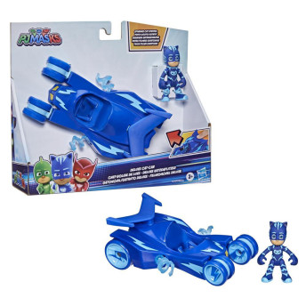 Veículo e Boneco - PJ Masks - Menino-Gato e Felinomóvel - Deluxe - Hasbro