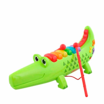 Xilofone Infantil Musical - Fisher-Price - Crocodilo - Fun Divirta-se