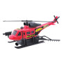 Helicóptero de Fricção - Fire Force - Vermelho - Cardoso Toys