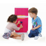 Refrigerador Duplex Infantil - Casinha Flor Estilo com Som - Xalingo
