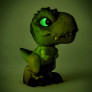 Figura Articulada - Jurassic World - Mini Baby Dinos - T-Rex - Pupee