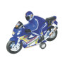 Moto de Fricção - Moto Racer - Azul - Líder Brinquedos