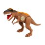 Dinossauro Tirano Rex com Som e Dinos - 43 cm - Marrom - Adijomar
