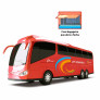 Ônibus Viação - Roma Bus Executive - 48 cm - Vermelho - Roma