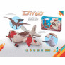 Avião com Acessórios - Dino Flying - Pterossauro - Usual Brinquedos