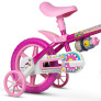 Bicicleta Infantil Aro 12 Flower - Nathor