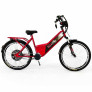 Bicicleta Elétrica - Aro 24 - Duos Confort - 800w 48v 15ah - Vermelho - Duos Bike