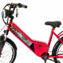 Bicicleta Elétrica - Aro 24 - Duos Confort - 800W Lithium - Vermelho - Duos Bike