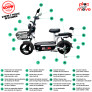 Bicicleta Elétrica - Easy PAM - 500w - Preta - Plug and Move