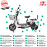 Bicicleta Elétrica - New Classic Easy PAM - 500w - Branca - Plug and Move