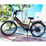 Bicicleta Elétrica - Street PAM - Cestinha - 800w 48v Lithium - Preta - Plug and Move