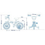 Bicicleta Infantil com Rodinhas - Aro 12 - Fire Man - Nathor