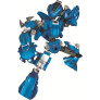 Blocos de Montar - Robô Guerreiro - Blue Armor - 65 Peças - Xalingo