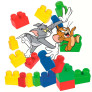 Blocos de Montar - Tom e Jerry - 54 peças - Super Toys