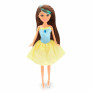 Boneca - Sparkle Girlz - Princesa no Cone - Vestido Azul-Amarelo - DTC