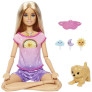 Boneca Articulada - Barbie Dia de Spa - Medite Comigo Dia e Noite - Loira - Mattel