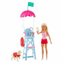 Boneca Articulada - Barbie Profissões - Salva-vidas - Loira - Mattel
