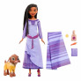 Boneca Articulada - Disney Wish - Asha de Rosas e Valente - Mattel
