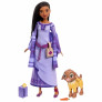 Boneca Articulada - Disney Wish - Asha de Rosas e Valente - Mattel