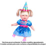Boneca de Vinil - Sonho Azul - Feliz Aniversário - Sortido - Cotiplás