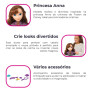 Boneca para Pentear - Styling Head - Disney Frozen - Anna - Baby Brink