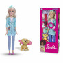 Boneca que Fala - 70 cm - Barbie Profissões - Veterinária com Pet - Pupee