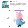 Boneco - Peppa Pig - George com Dino - Baby Brink