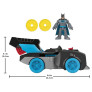 Boneco e Veículo -  DC Super Friends - Batmóvel Bat-Tech - Imaginext