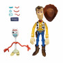 Bonecos Articulados - Toy Story - Disney - Woody com Falas e Garfinho Customizável - Etitoys 