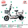 Bicicleta Elétrica - Classic II PAM - 500w 48v 15Ah - Branca - Plug and Move