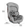Cadeira para Auto - Bebê - 0-25kg - DRC Maximus - Grafite - Galzerano