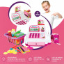 Caixa Registradora Infantil com Som - Creative Fun - Rosa - Multikids