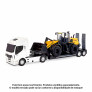 Caminhão - Iveco Hi-Way Plataforma - Carregadeira New Holland W170B - Usual Brinquedos
