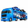 Caminhão Roda Livre - Diamond Truck Cegonheira - Azul - Roma Brinquedos