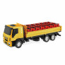 Caminhão Roda Livre - Iveco Tector Dropside - Amarelo - Usual Brinquedos