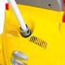 Carrinho de Passeio e Pedal - 1300 Fouks Amarelo - Calesita com Haste Direcionável 1