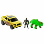 Carrinho com Figura - Dino Park Adventure - Stegosaurus - Samba Toys