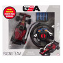 Carrinho de Controle Remoto - Fórmula GSA Racing Team - Vermelho - Candide