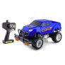 Carrinho de Controle Remoto - Monster Truck - 7 Funções - Azul - Polibrinq