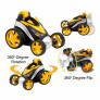 Carrinho de Controle Remoto - Super Spin Car 360 - Amarelo - CKS Toys
