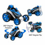 Carrinho de Controle Remoto - Super Spin Car 360 - Azul - CKS Toys