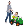 Carrinho de Passeio e Pedal - Trator - Verde - Bandeirante