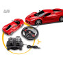 Carro Racing Control Speed X - Volante e Pedal - Vermelho - Multikids