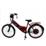 Bicicleta Elétrica Confort 800W Lithium Cereja - Duos Bike