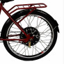 Bicicleta Elétrica Confort 800W Lithium Cereja - Duos Bike