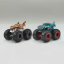 Conjunto de Veículos - Hot Wheels Monster Trucks - Tiger Shark vs Mega Wrex - Mattel